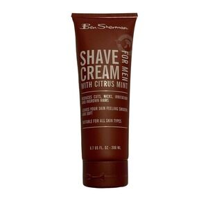 Ben Sherman Shave Cream for Men With Citrus Mint - Reduce Irritation, Cuts NEW
